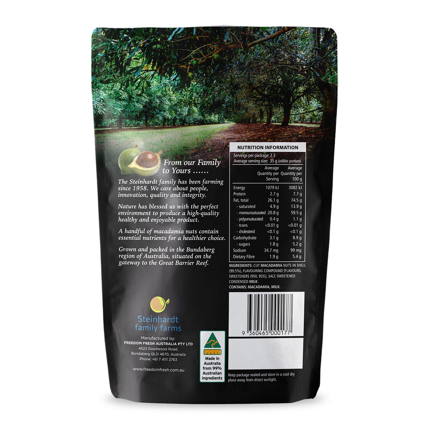 Cinnamon Golden Crunch Macadamias