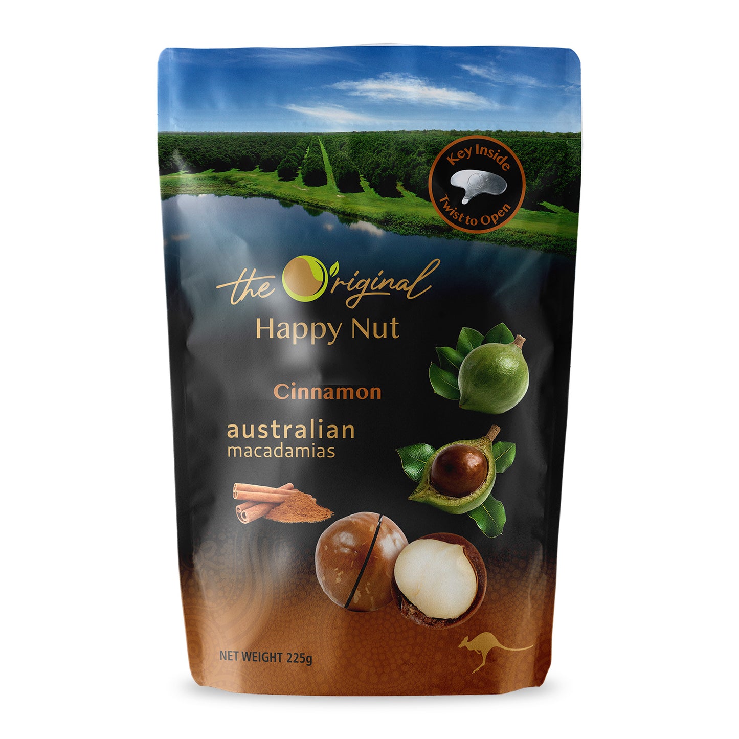 Cinnamon Golden Crunch Macadamias